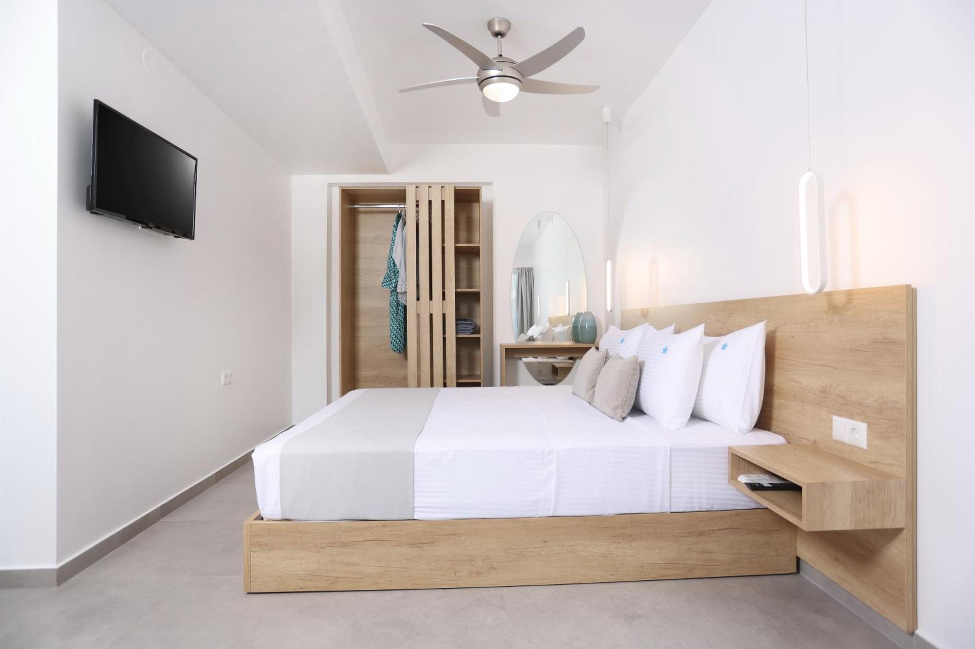 Asterias Premium Holiday Apartments Pefkochori Bagian luar foto